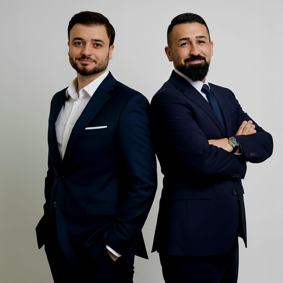 Akram Hasan und Salem Kamal Gego, Geschäftsführung